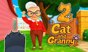 Play Cat and Granny 2 now!