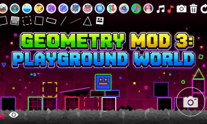 Play Geometry MOD 3: Playground World! now!