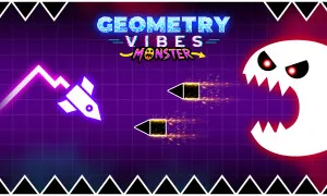 Play Geometry Vibes Monster now!