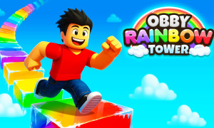 Play Obby Rainbow Tower now!