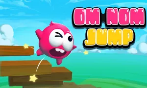 Play Om Nom Jump now!