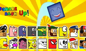 Play Square Dash Up now!