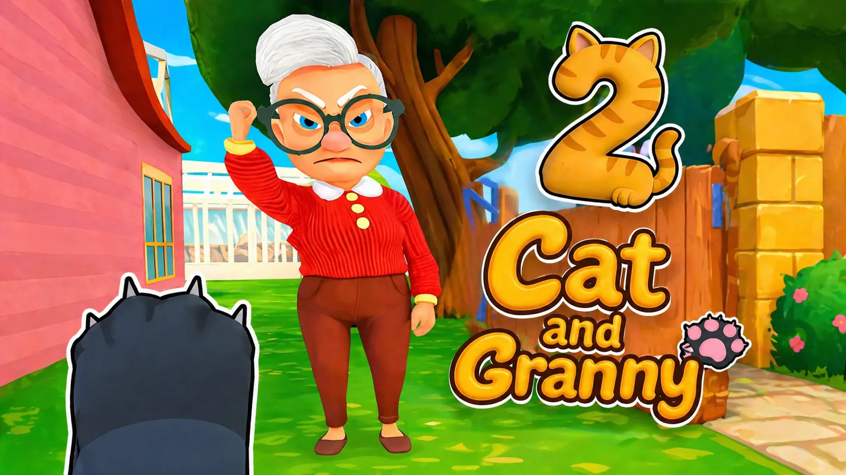 PLay Cat and Granny 2 now!