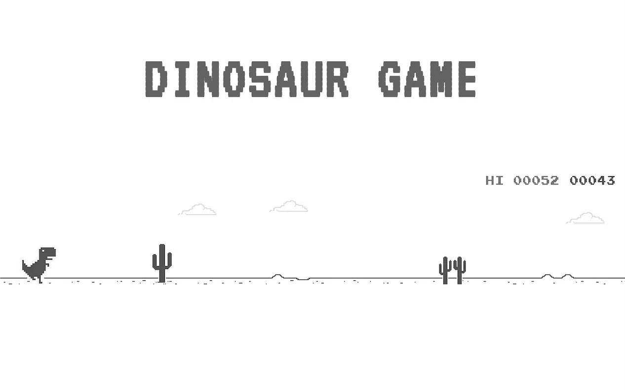 PLay Dinosaur Game now!