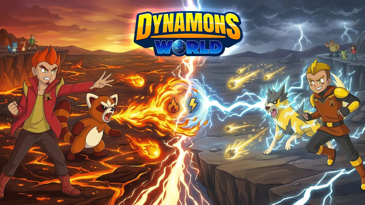 PLay Dynamons World now!