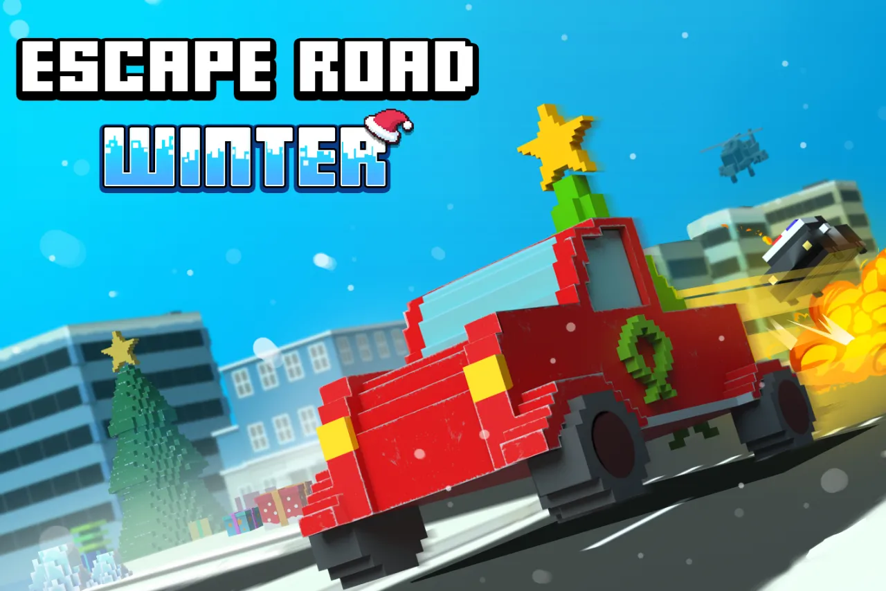 PLay Escape Road Winter now!