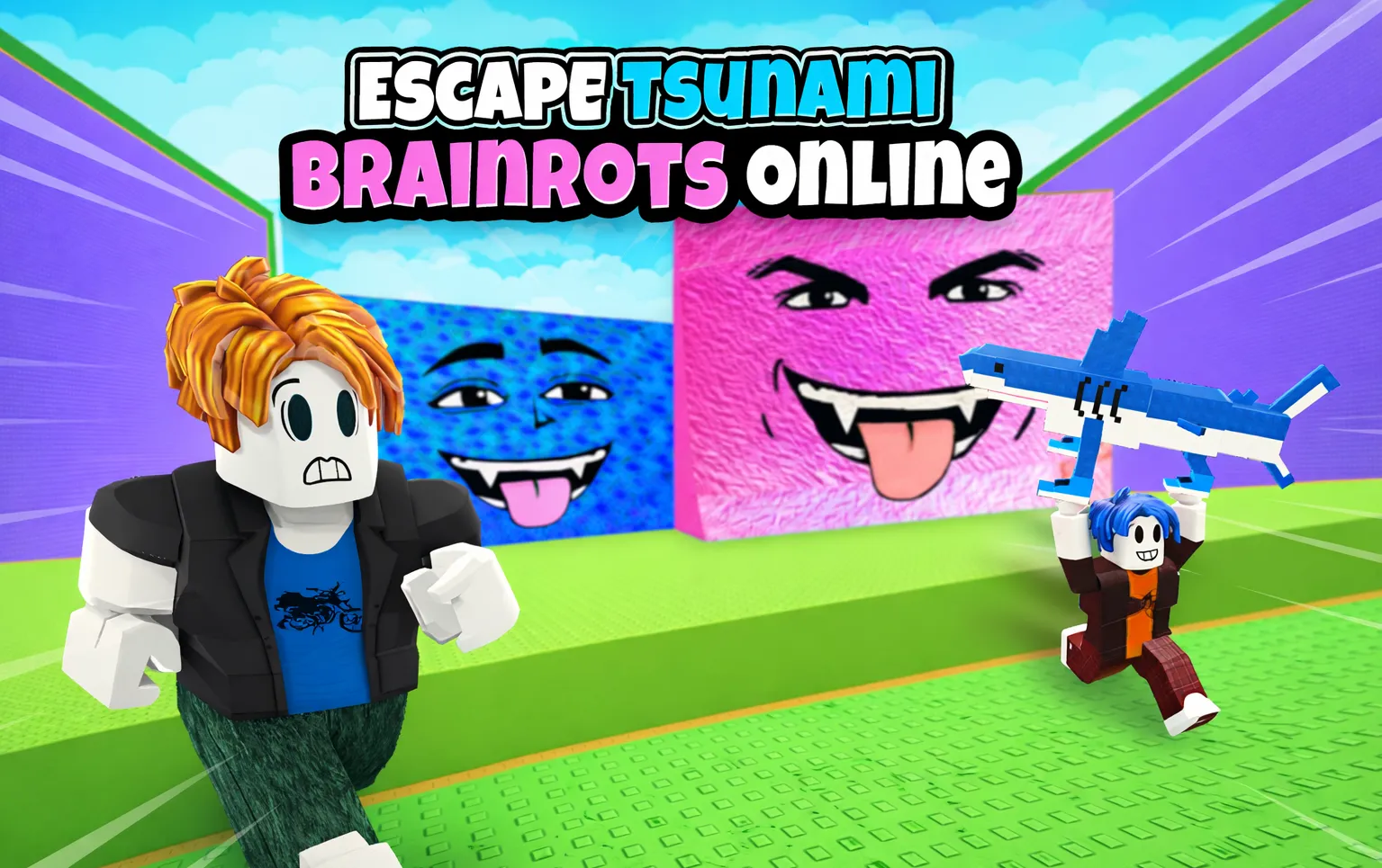 PLay Escape Tsunami Brainrots Online now!