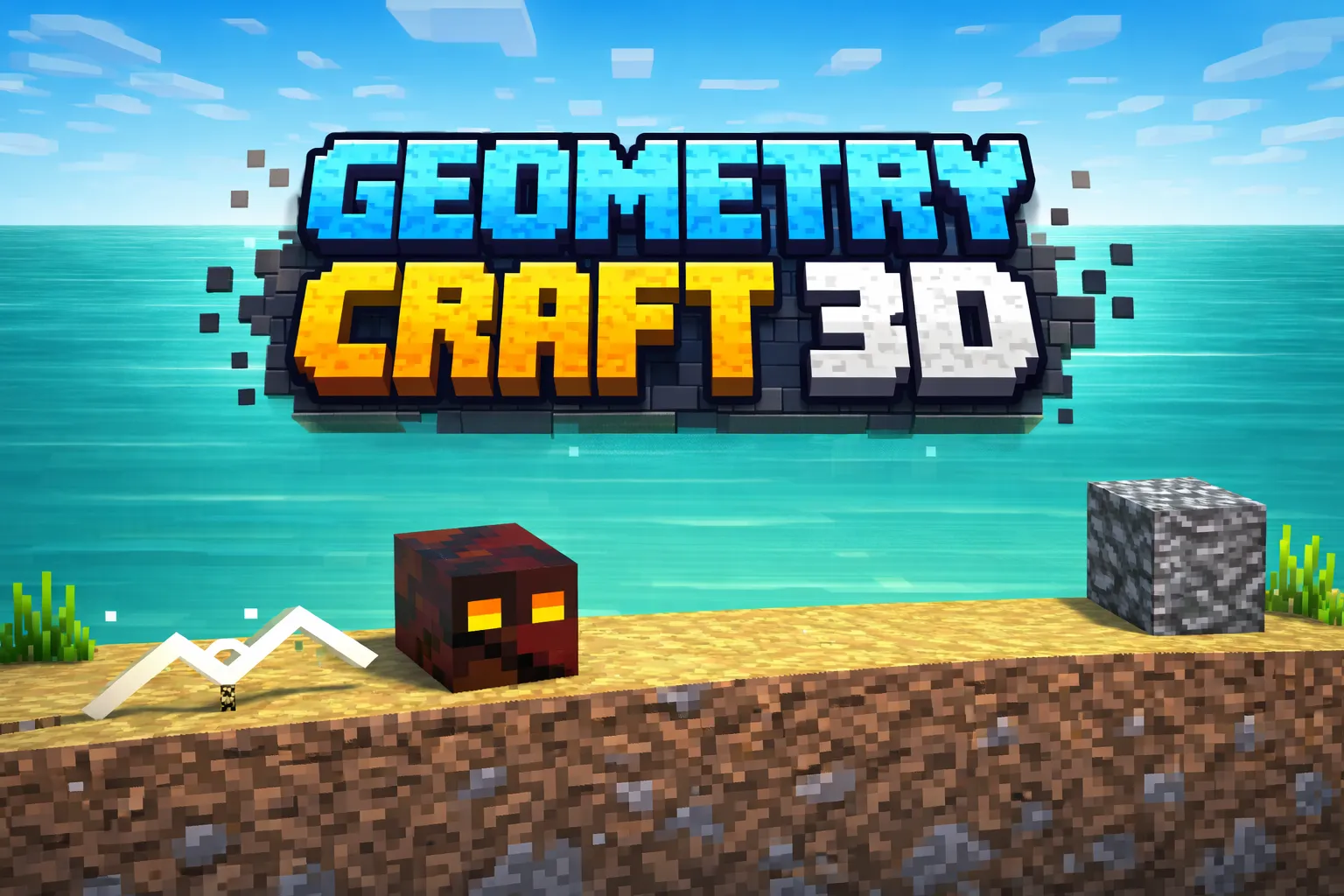 PLay Geometry Craft 3D Online now!