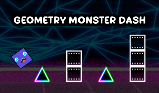 PLay Geometry Monster Dash now!