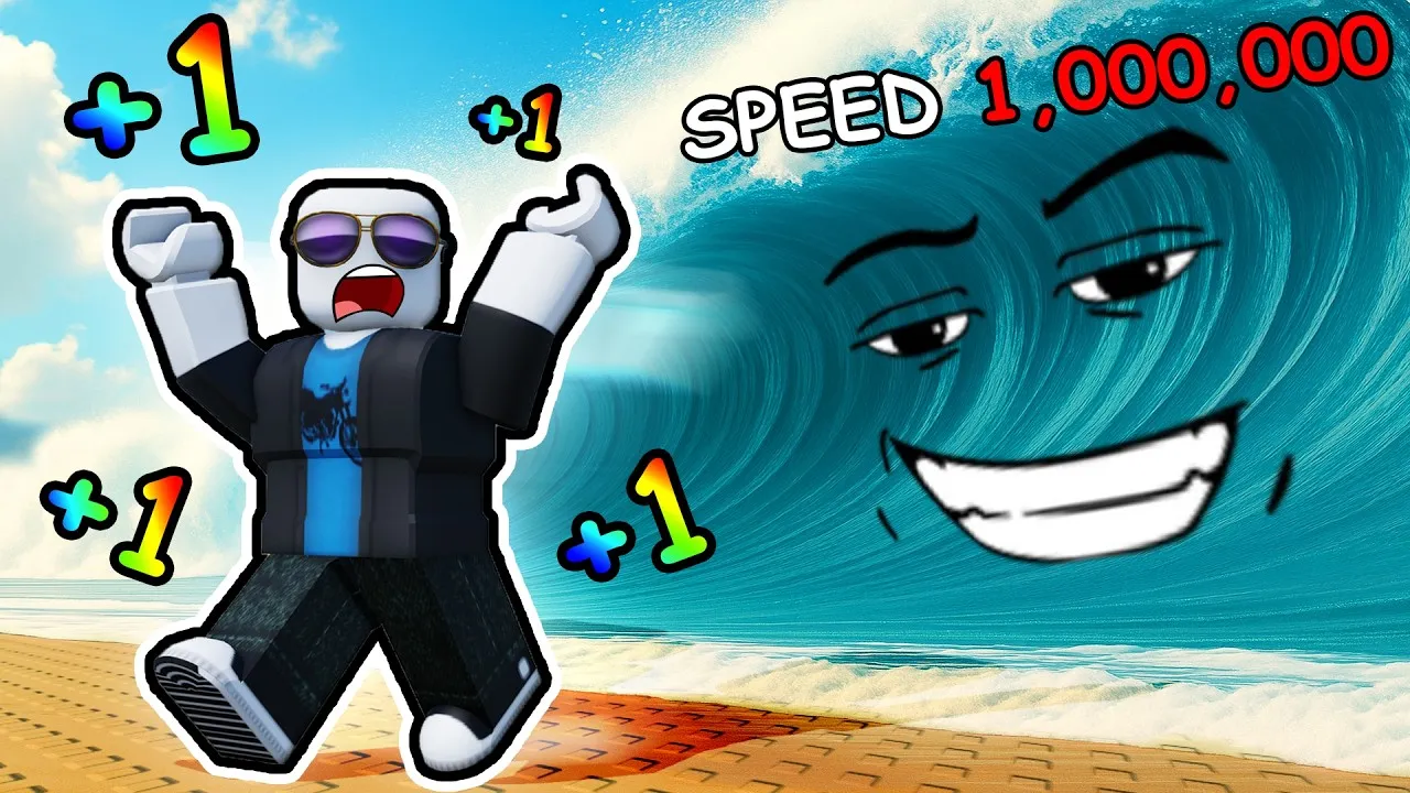 PLay Obby: Tsunami +1 Speed now!