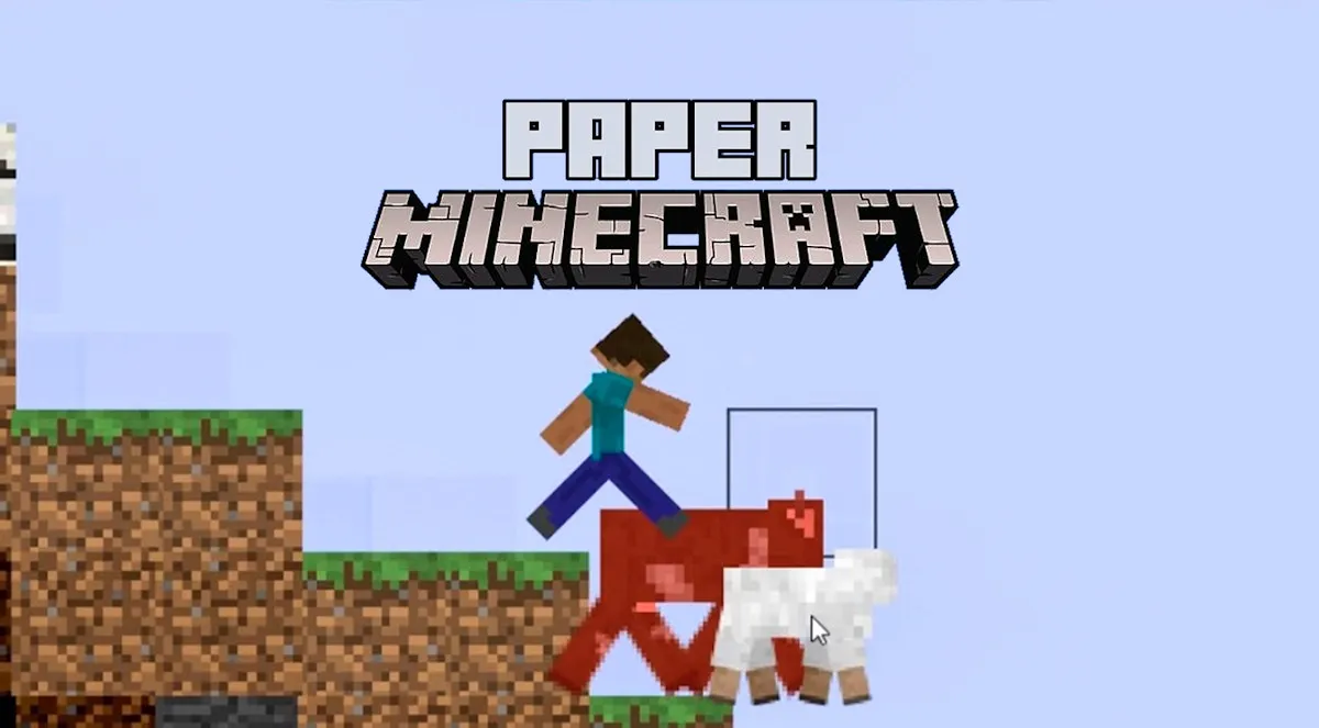 PLay Paper Minecraft now!
