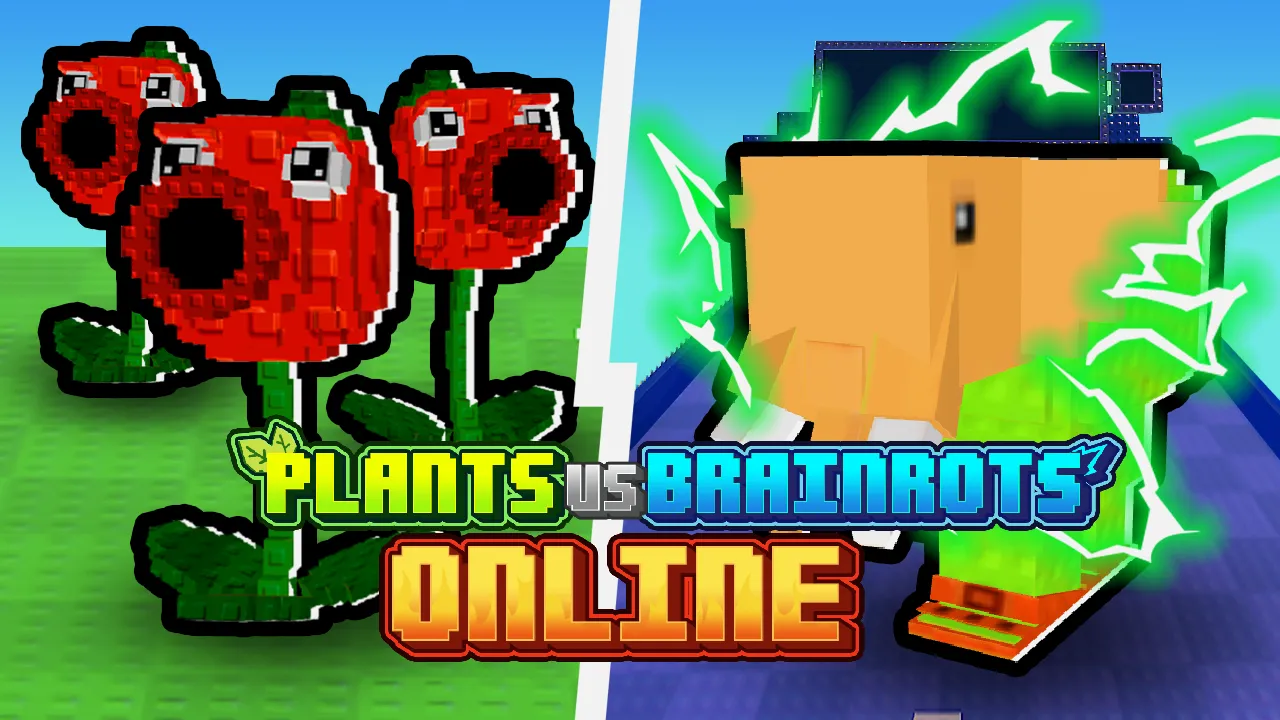 PLay Plants Vs Brainrots Online now!