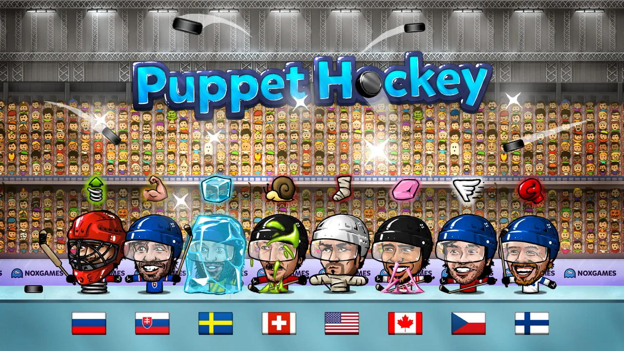 PLay Puppet Hockey now!
