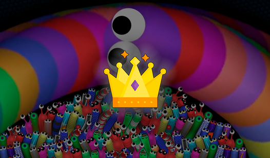 PLay Slitherio: Eat them all now!