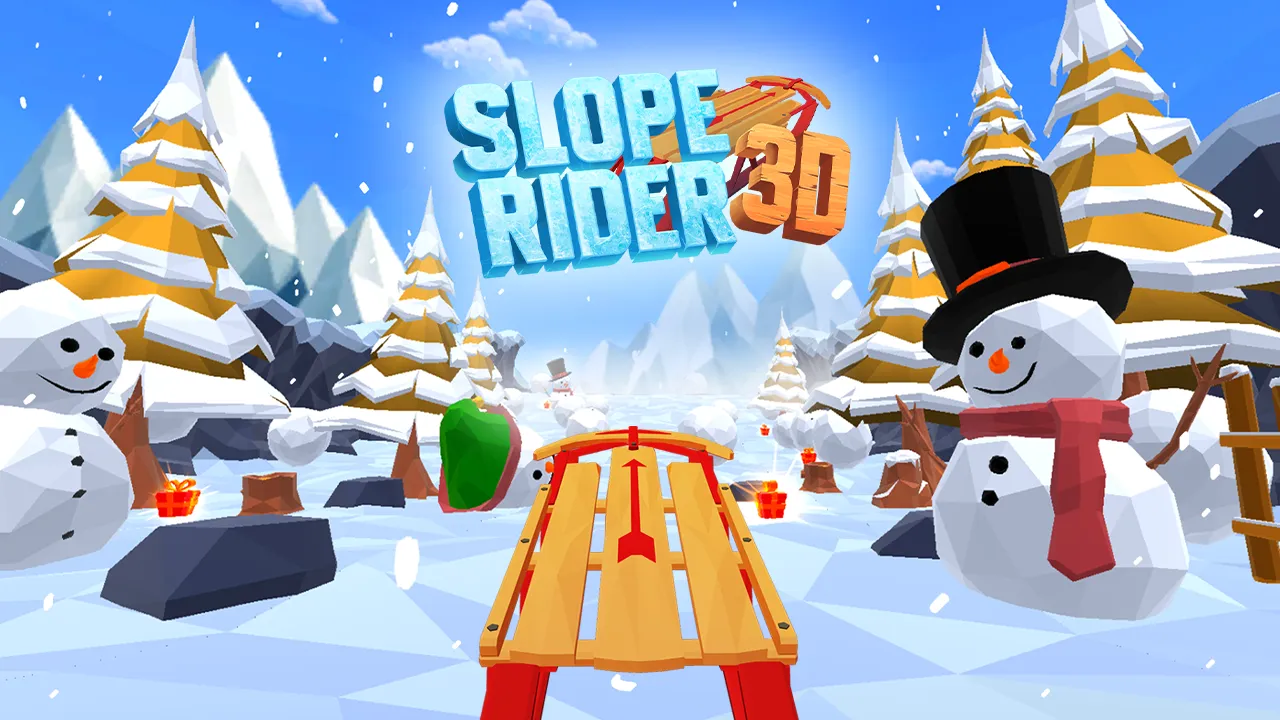 PLay Slope Rider 3D now!