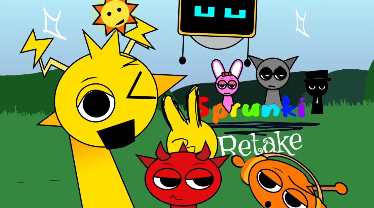 PLay Sprunki Retake now!