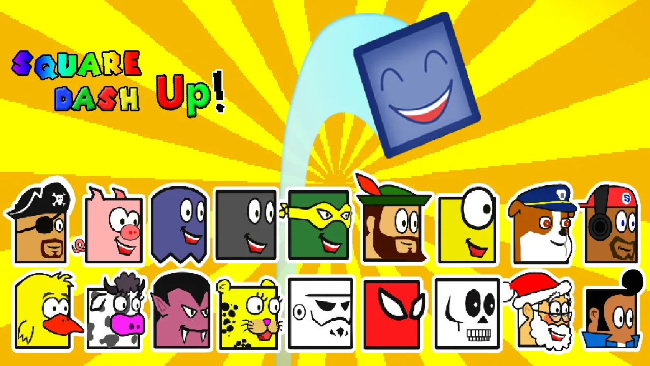 PLay Square Dash Up now!