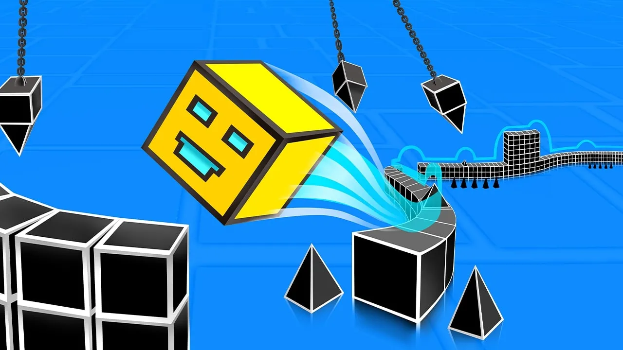 PLay Geometry Rush 4D now!